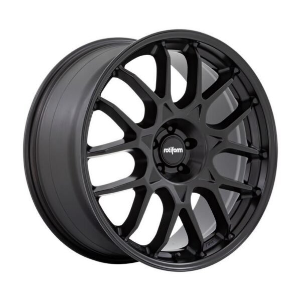 R195 ZWS MATTE BLACK 12x22 5/112 ET30 CB66,6 60°