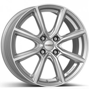 DEZENT TN silver 5,5x14 4/100 ET42 CB54,1 60°