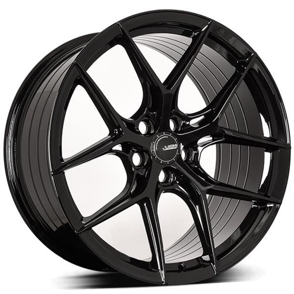 ABS F5 GLOSSY BLACK 9x21 5/120 ET38 CB74,1