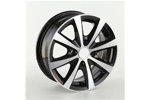 Alu. Trailer blackpol4 5x13 4/100 ET30 CB57,1 60°