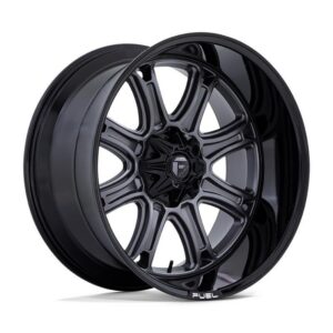 DARKSTAR MATTE GUNMETAL W/ BLACK LIP 12x24 8/180 ET-44 CB124,2 60°