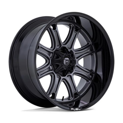 DARKSTAR MATTE GUNMETAL W/ BLACK LIP 12x24 8/180 ET-44 CB124,2 60°