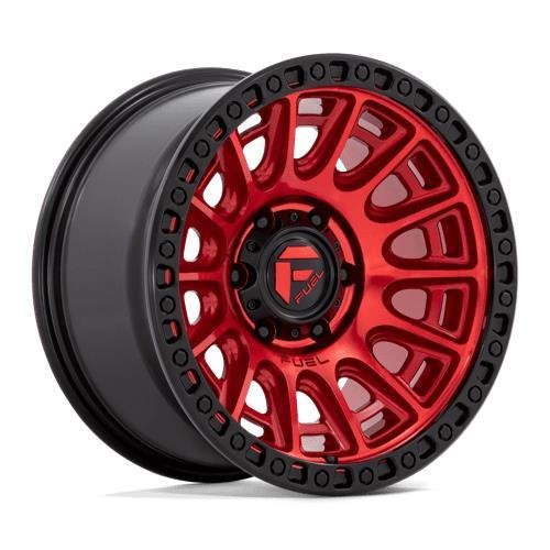 D834 CYCLE CANDY RED W/ BLACK RING 9x17 5/127 ET1 CB71,5 60°