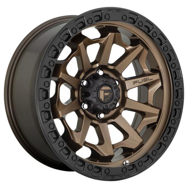 D696 COVERT MATTE BRONZE BLACK BEAD RING 9x18 8/165,1 ET1 CB125,1 60°