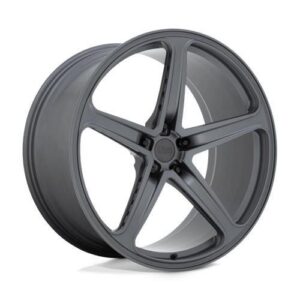 AMP MATTE GUNMETAL 10,5x22 5/120 ET30 CB64,2 60°