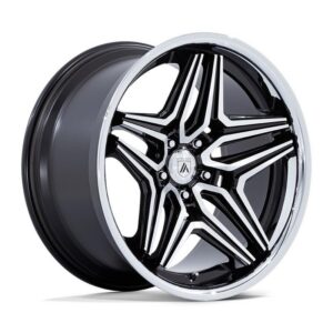 ABL-46 DUKE GLOSS BLACK MACHINED 10,5x22 5/115 ET18 CB72,6 60°