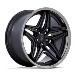 ABL-46 DUKE SATIN BLACK W/ DDT LIP 10,5x22 5/120 ET18 CB74,1 60°