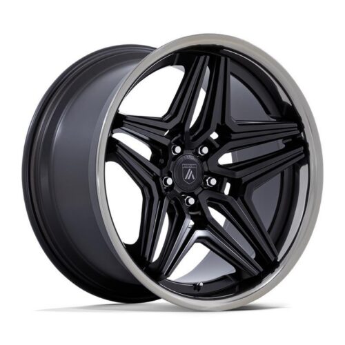 article_293017 ABL-46 DUKE SATIN BLACK W/ DDT LIP 10,5x22 5/120 ET18 CB74,1 60°