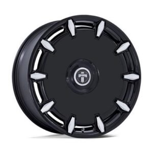 DC271 CHEEF GLOSS BLACK MILLED 9x24 5/115/120 ET15 CB74,1 60°