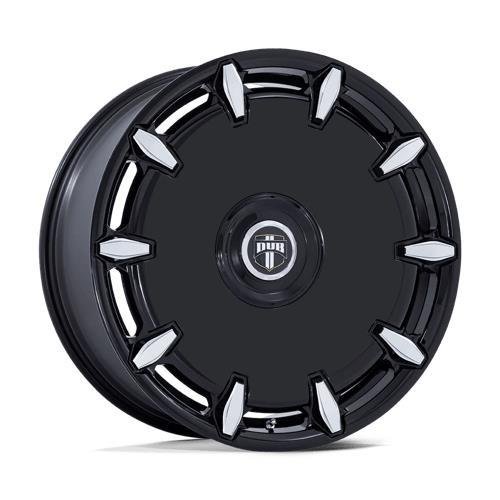 DC271 CHEEF GLOSS BLACK MILLED 9x24 5/115/120 ET38 CB74,1 60°