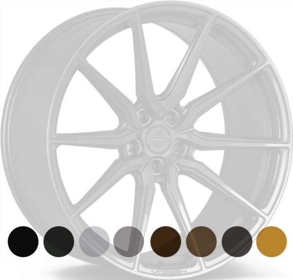article_297237 VOSSEN HF3 Gloss Black 10x24 5/150 ET32 CB110,1 60°