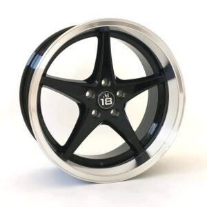 JB 18 Black 8,5x18 5/108 ET6 CB65,1 60°