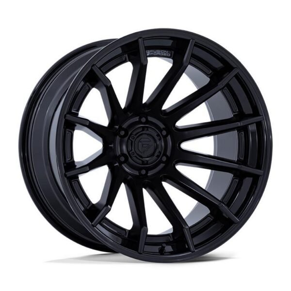 FC403 BURN MATTE BLACK W/ GLOSS BLACK LIP 12x24 5/127 ET-44 CB71,5 60°
