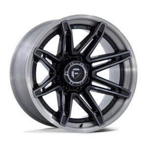 FC401 BRAWL GLOSS BLACK BRUSHED DARK TINT 12x24 8/170 ET-44 CB125,1 60°