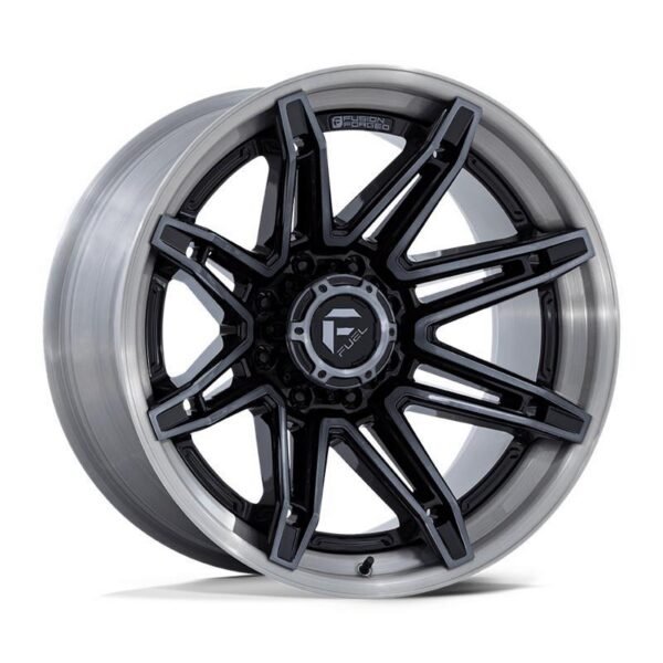 FC401 BRAWL GLOSS BLACK BRUSHED DARK TINT 12x24 8/170 ET-44 CB125,1 60°
