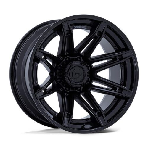 FC401 BRAWL MATTE BLACK W/ GLOSS BLACK LIP 12x24 6/135 ET-44 CB87,1 60°