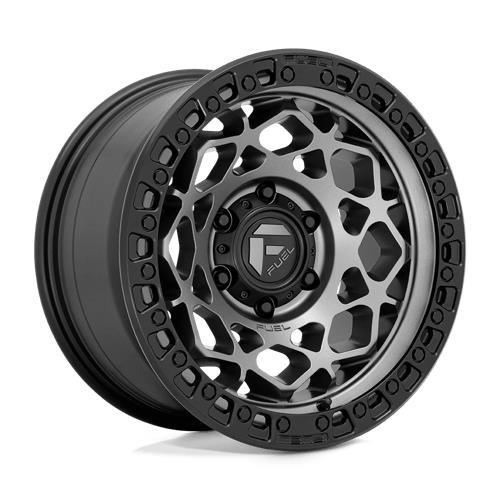article_298874 D784 UNIT GUNMETAL W/ MATTE BLACK RING 9x17 5/127 ET-12 CB71,5 60°