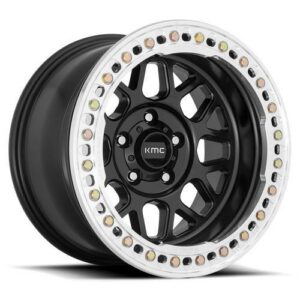 KM235 GRENADE CRAWL BEADLOCK SATIN BLACK 9x18 5/127 ET10 CB71,5 60°