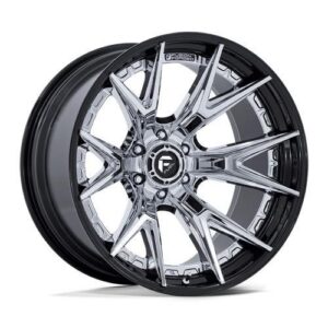FC402 CATALYST CHROME W/ GLOSS BLACK LIP 12x24 6/139,7 ET-44 CB106,1 60°