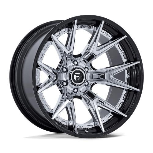 FC402 CATALYST CHROME W/ GLOSS BLACK LIP 12x24 6/139,7 ET-44 CB106,1 60°