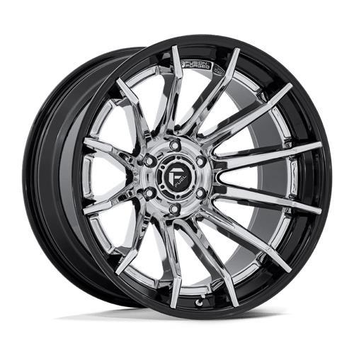 FC403 BURN CHROME W/ GLOSS BLACK LIP 12x24 5/127 ET-44 CB71,5 60°