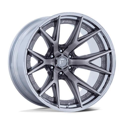 FC402 CATALYST PLATINUM W/ CHROME LIP 10x20 8/180 ET-18 CB124,2 60°