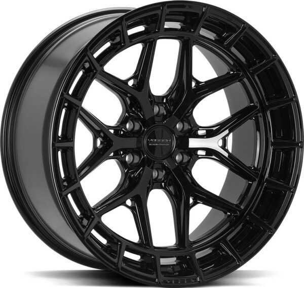 VOSSEN HFX1 Gloss Black 12x24 8/180 ET-44 CB124,3 60°