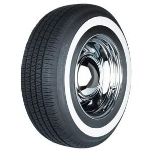 215/75R14 100T Kontio WhitePaw Classic Whitewall 1½" (40mm) M+S