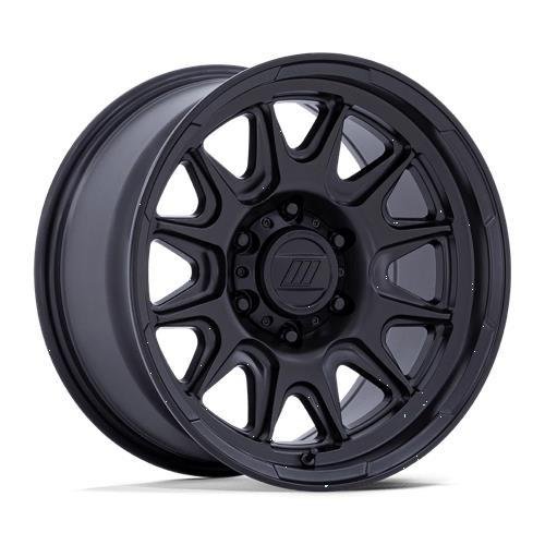 PA200 PULSE MATTE BLACK 8,5x17 6/114,3 ET0 CB66,1 60°