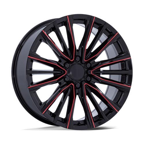 article_308673 PR223 GLOSS BLACK MILLED RED 10x26 6/139,7 ET28 CB78,1 60°