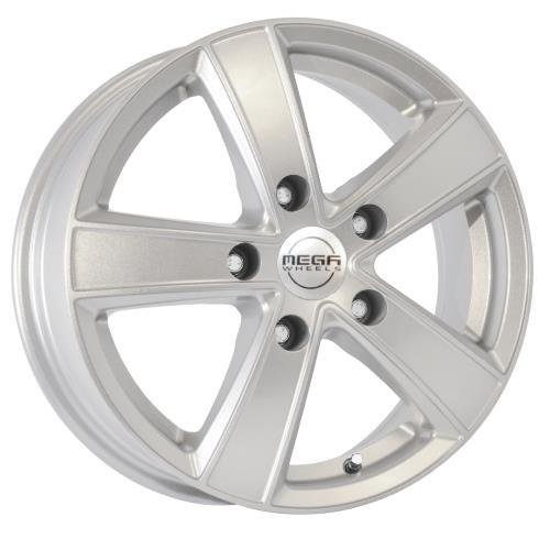 Hercules 5 Silver 6,5x15 5/160 ET53 CB65,1 60°