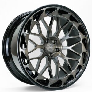 Imaz Luxury Forged LF 6. 2PC Darkt Tint Brushed 11x23 5/112 ET18