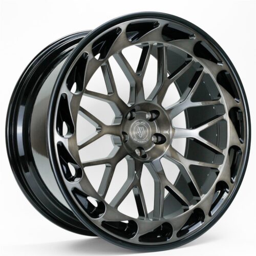 Imaz Luxury Forged LF 6. 2PC Darkt Tint Brushed 11x23 5/112 ET18