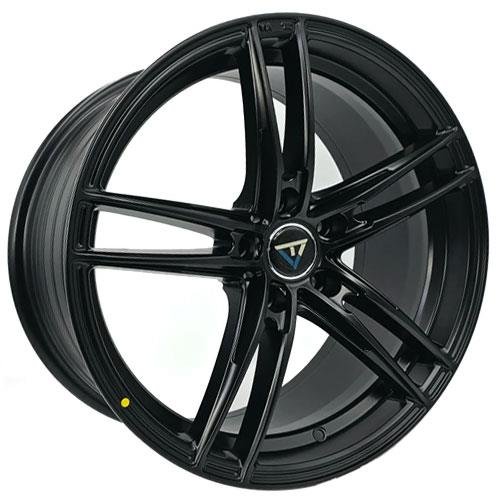 VLF01 MATT BLACK 8x18 5/114,3 ET38 CB73,1
