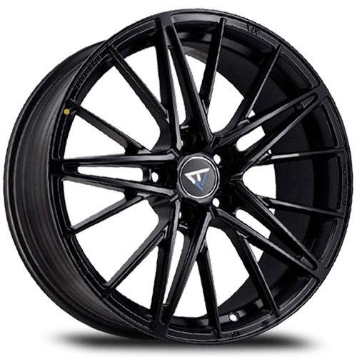 VLF17 MATT BLACK 8x18 5/114,3 ET38 CB73,1