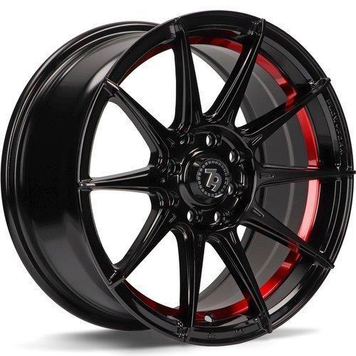 article_310583 SCF-F Black glossy red inner lip 7x15 4/100/114,3 ET35 CB67,1 60°