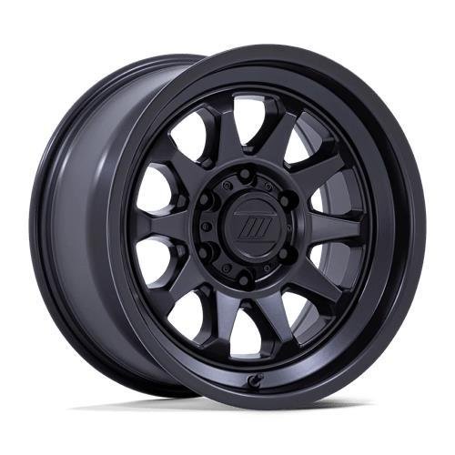 PA203 BEACON MATTE BLACK 8,5x17 5/127 ET0 CB71,5 60°