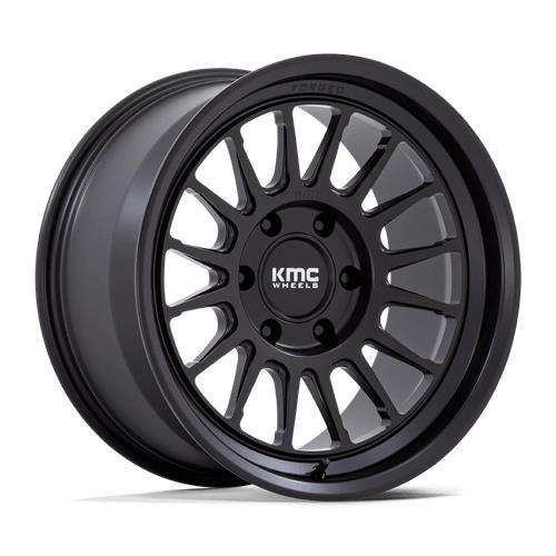 KM447 IMPACT FORGED SATIN BLACK 9x18 6/135 ET18 CB87,1 60°