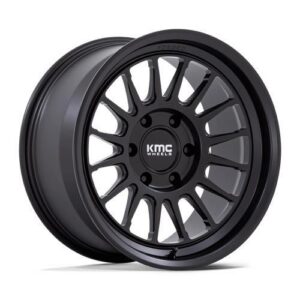 KM447 IMPACT FORGED MONOBLOCK SATIN BLACK 9x18 6/139,7 ET18 CB106,1 60°