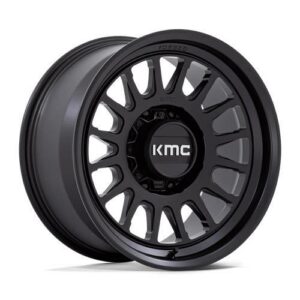 KM452 IMPACT FORGED MONOBLOCK SATIN BLACK 9x18 8/170 ET-12 CB125,1 60°