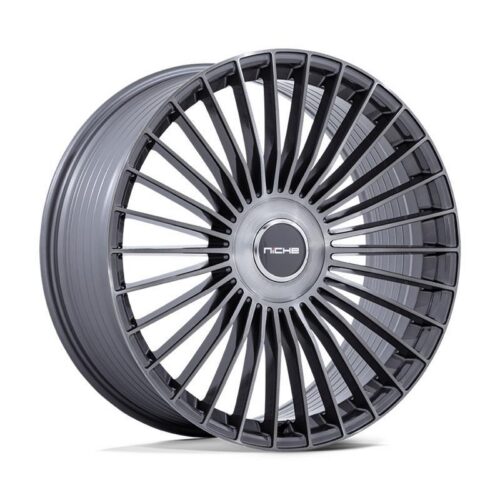 NC282 SERENE GLOSS TITANIUM BRUSHED 10x24 5/112/120 ET35 CB74,1 60°