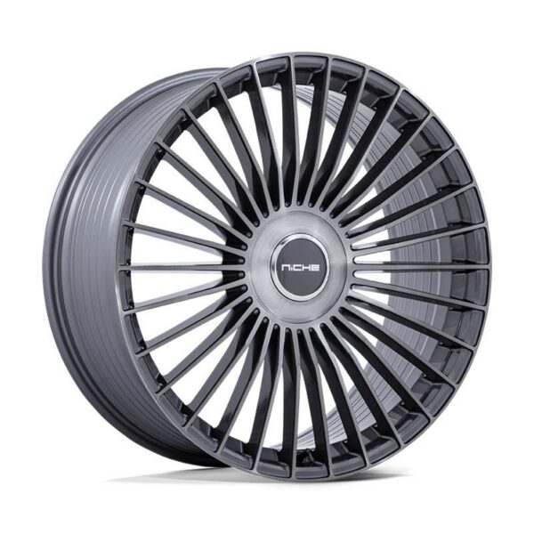 NC282 SERENE GLOSS TITANIUM BRUSHED 10x24 6/135/139,7 ET30 CB100,3 60°
