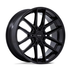 NC280 PRODIGY 6 GLOSS BLACK 10x24 6/135 ET25 CB87,1 60°