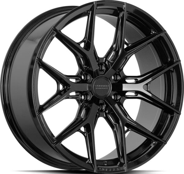 VOSSEN HF6.4 Gloss Black 10x26 6/139,7 ET25 CB106,1 60°
