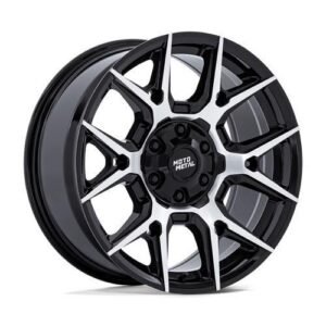 MO813 MASON GLOSS BLACK W/ MACHINED FACE 9x20 6/135/139,7 ET10 CB95,1 60°