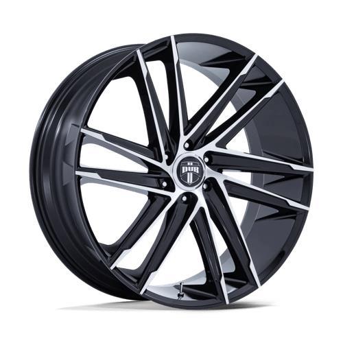 article_333162 DC275 BLAZE GLOSS BLACK W/ MACHINED FACE 10x26 6/135 ET30 CB87,1 60°