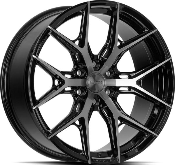 VOSSEN HF6.4 Tinted Gloss Black 10x26 6/139,7 ET25 CB106,1 60°