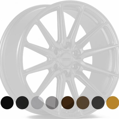 VOSSEN HF6.1 Gloss Black 10x24 6/135 ET35 CB87,1 60°