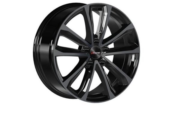 Xtreme RX1 Svart 8,5x19 5/112 ET42 CB57,1 VW ID7 Bak Kulkona R13