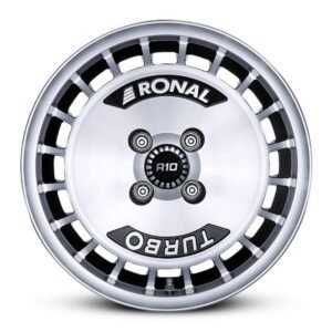 R10 Turbo Black Polished 7x15 4/100 ET37 60°
